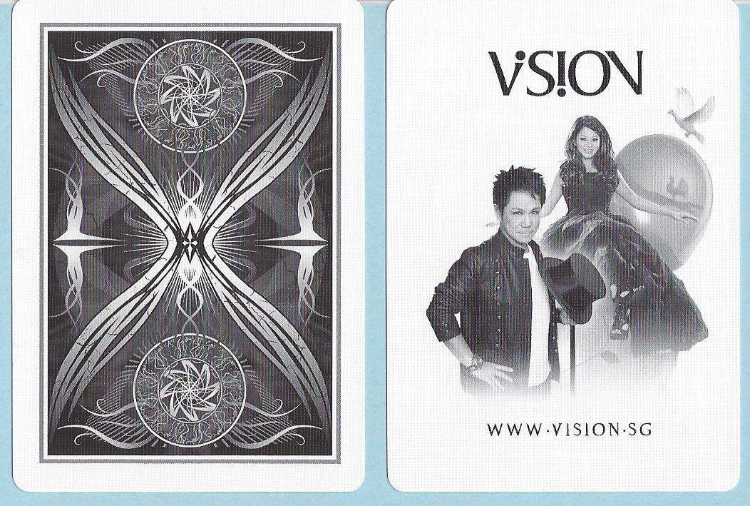 PlayingCardDecks.com-Vision White Bicycle Playing Cards
