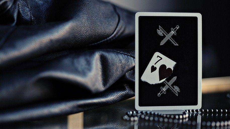 PlayingCardDecks.com-Black Kings Playing Cards USPCC ellusionist