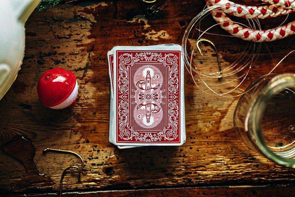 PlayingCardDecks.com-Keeper v2 Red Marked Playing Cards Cartamundi