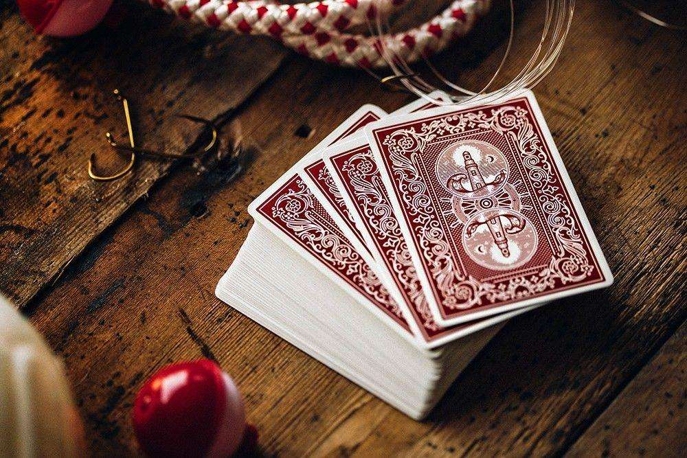 PlayingCardDecks.com-Keeper v2 Red Marked Playing Cards Cartamundi