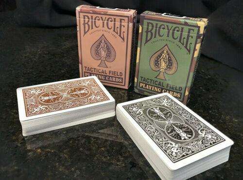 PlayingCardDecks.com-Tactical Field v2 Bicycle Playing Cards