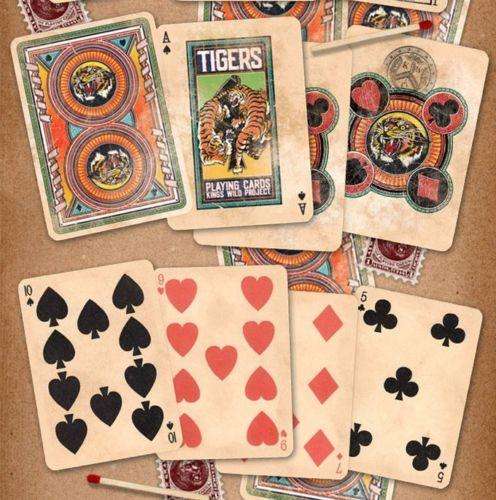 PlayingCardDecks.com-Tigers Kings Wild Project Playing Cards USPCC