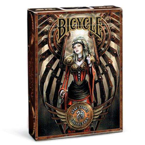 PlayingCardDecks.com-Anne Stokes Steampunk Bicycle Playing Cards USPCC