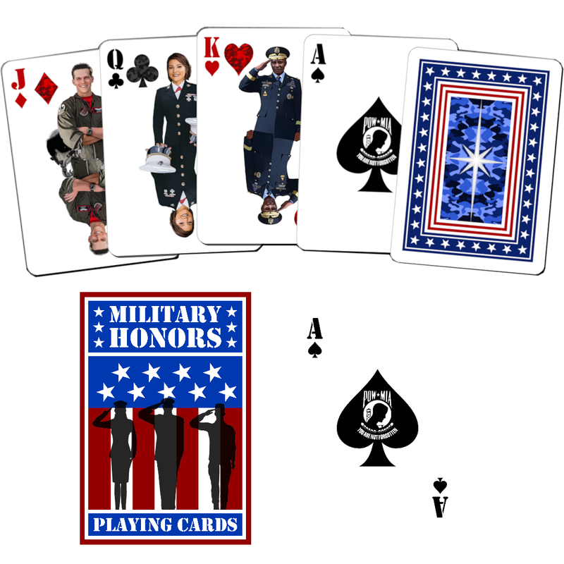 Military Honors Playing Cards