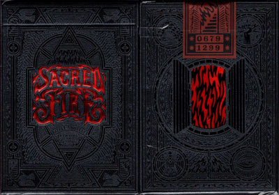 PlayingCardDecks.com-Sacred Fire Eternal Flame Playing Cards TPCC
