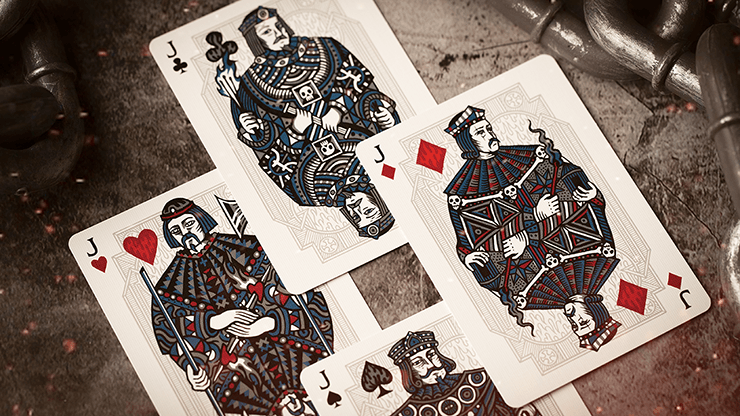 PlayingCardDecks.com-Sacred Fire Sapphire Playing Cards TPCC