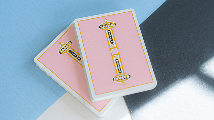 PlayingCardDecks.com-Safari Casino Pink Playing Cards USPCC