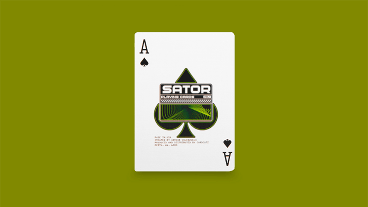 PlayingCardDecks.com-SATOR Playing Cards USPCC