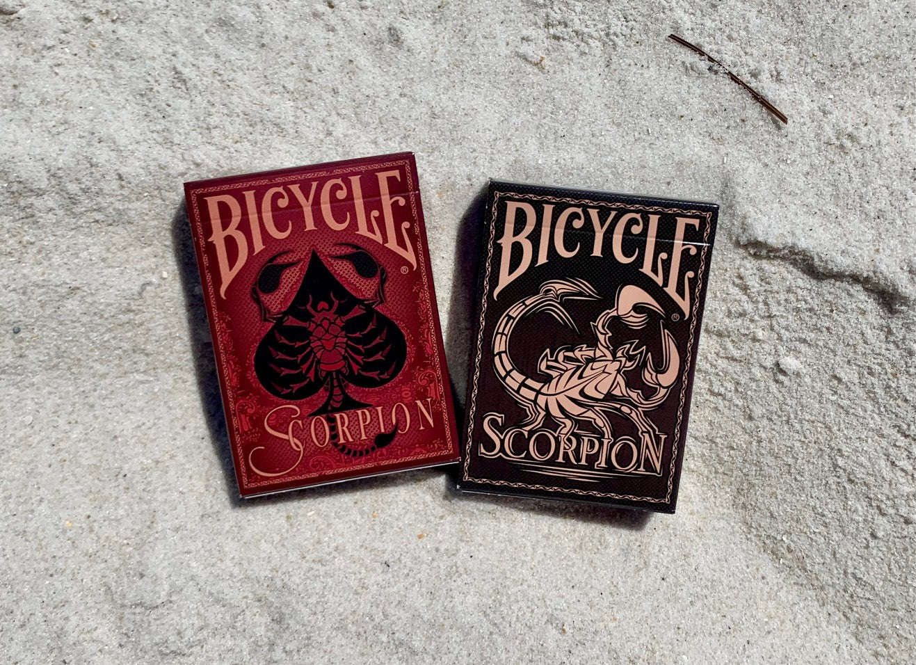 PlayingCardDecks.com-Scorpion Gilded Bicycle Playing Cards