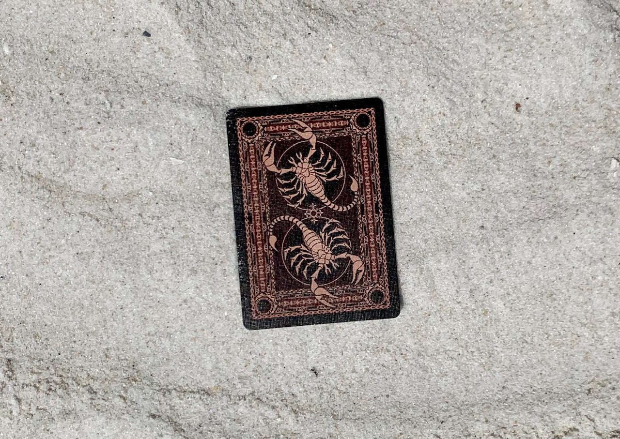 PlayingCardDecks.com-Scorpion Gilded Bicycle Playing Cards