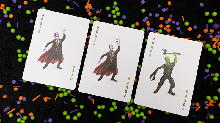 PlayingCardDecks.com-Screams at Midnight Marked Playing Cards USPCC