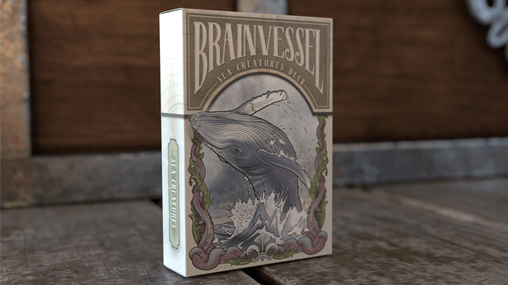 PlayingCardDecks.com-Sea Creatures Brain Vessel Playing Cards USPCC