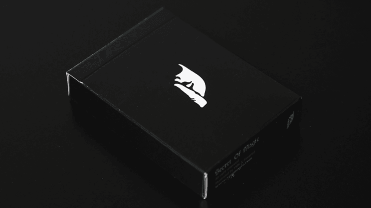 PlayingCardDecks.com-Secrets of Magic Black White Marked laying Cards