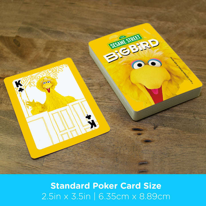 PlayingCardDecks.com-Sesame Street Big Bird Playing Cards Aquarius