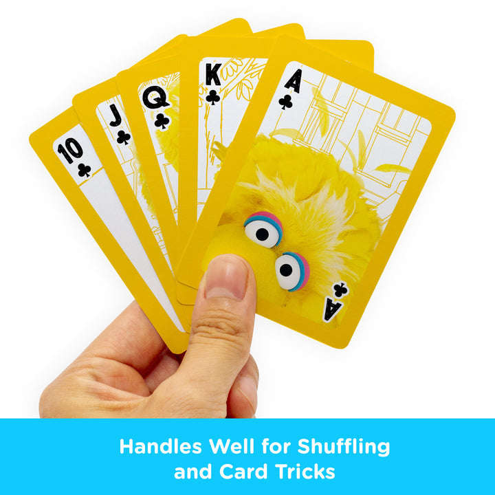 PlayingCardDecks.com-Sesame Street Big Bird Playing Cards Aquarius
