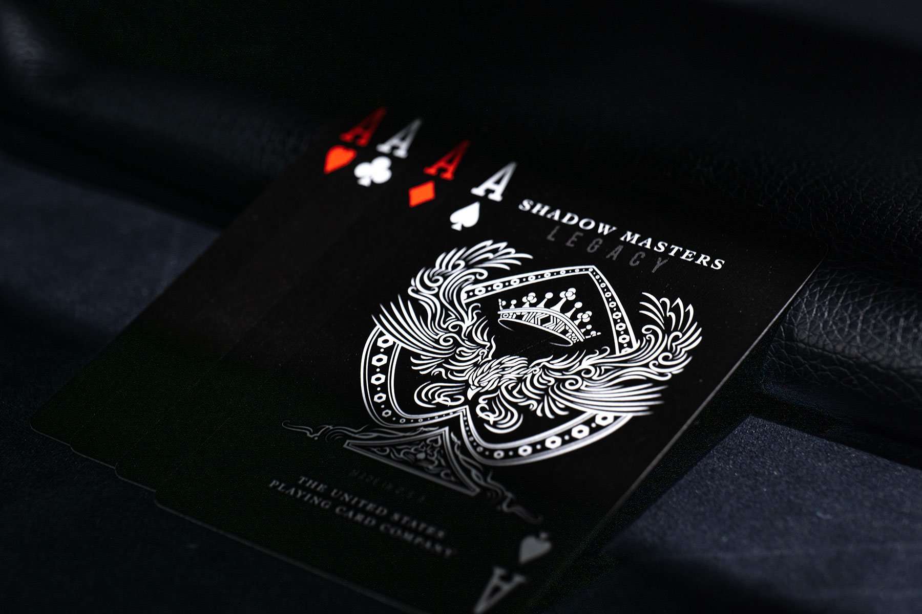 PlayingCardDecks.com-Shadow Masters Legacy v2 Bicycle Playing Cards