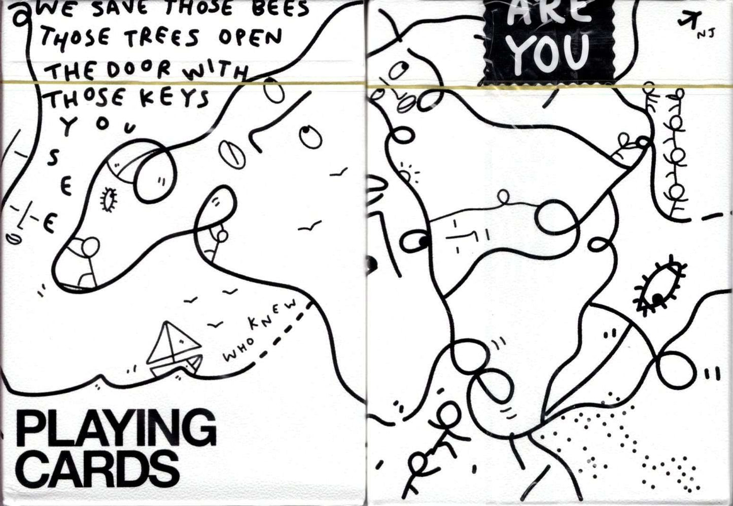 Shantell Martin Playing Cards by Theory11 and the Whitney Museum
