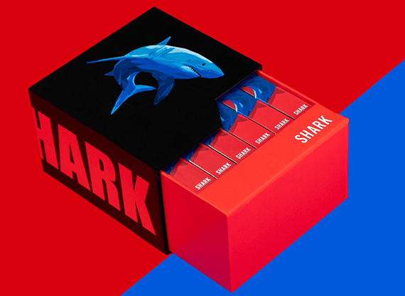 PlayingCardDecks.com-Shark 6 Deck Box