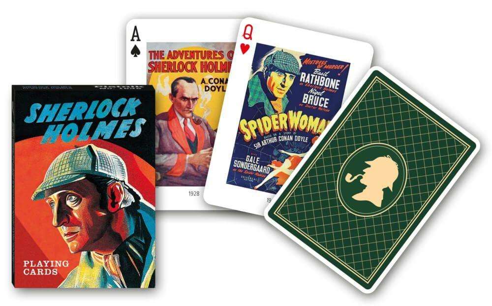 PlayingCardDecks.com-Sherlock Holmes Playing Cards Piatnik