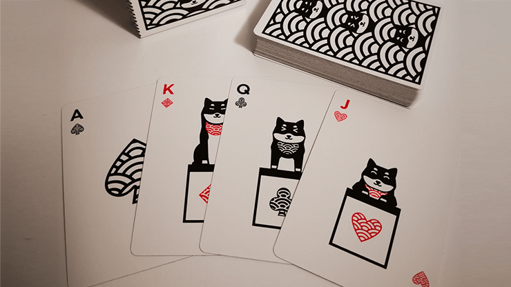 PlayingCardDecks.com-Shiba Seigaiha Playing Cards USPCC