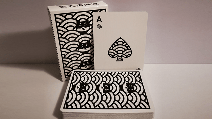 PlayingCardDecks.com-Shiba Seigaiha Playing Cards USPCC