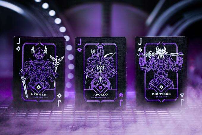 PlayingCardDecks.com-Shield Deluxe 2 Deck Set (Classic & Deluxe) Playing Cards USPCC