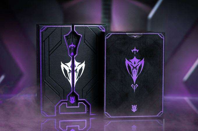 PlayingCardDecks.com-Shield Deluxe 2 Deck Set (Classic & Deluxe) Playing Cards USPCC