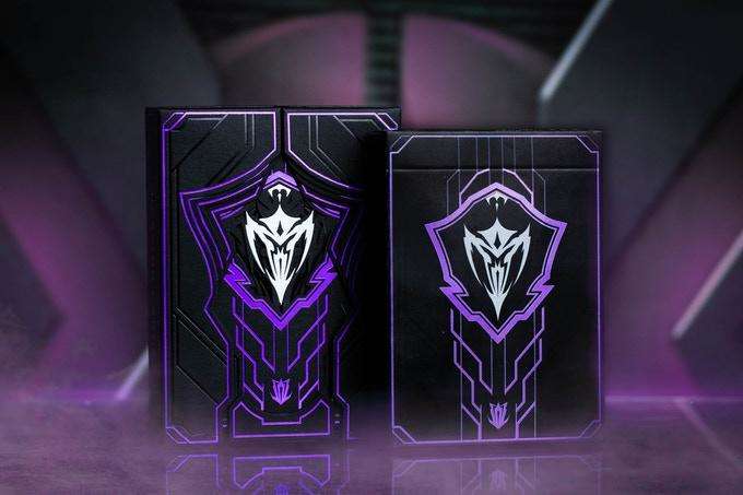 PlayingCardDecks.com-Shield Deluxe 2 Deck Set (Classic & Deluxe) Playing Cards USPCC