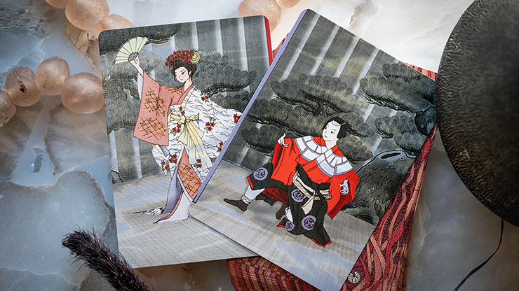 PlayingCardDecks.com-Shogun Rising Sun Playing Cards Cartamundi