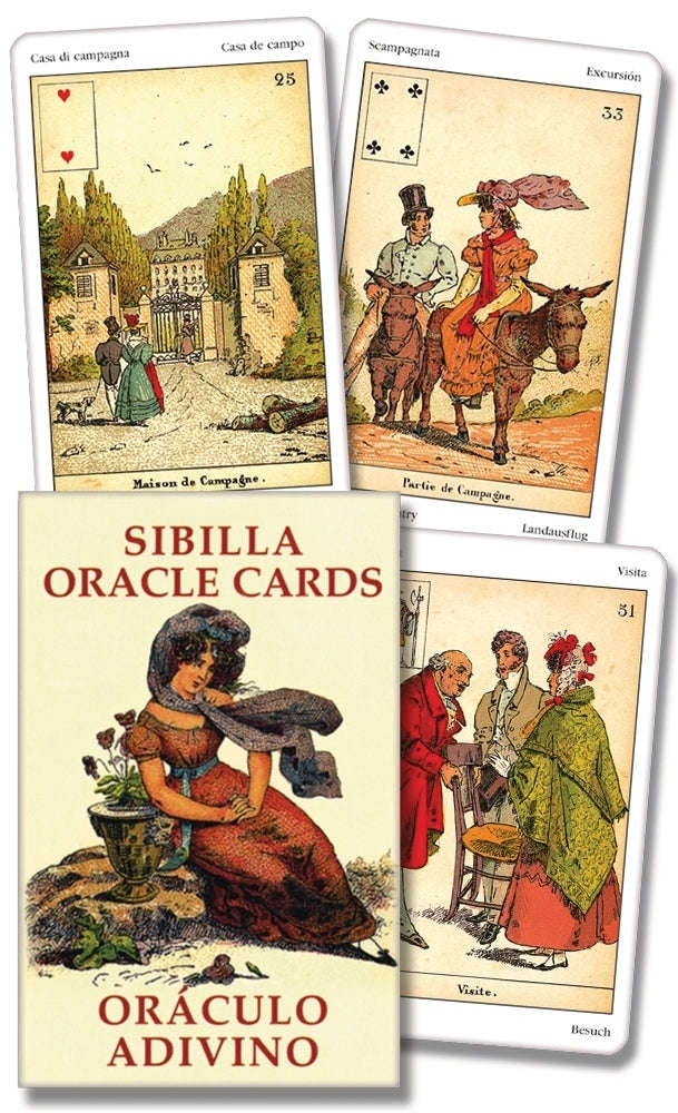 PlayingCardDecks.com-Sibilla Oracle Cards Lo Scarabeo