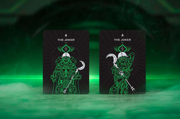 PlayingCardDecks.com-Sickle Gilded Playing Cards 2 Deck Set TPCC