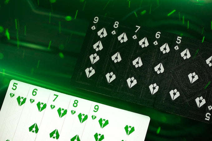PlayingCardDecks.com-Sickle Gilded Playing Cards 2 Deck Set TPCC