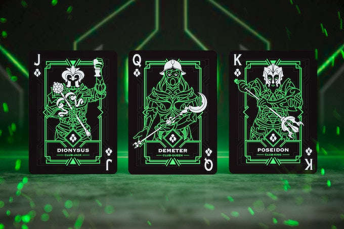 PlayingCardDecks.com-Sickle Gilded Playing Cards 2 Deck Set TPCC