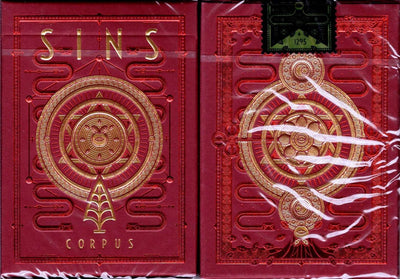 PlayingCardDecks.com-Sins Blood Corpus Playing Cards USPCC