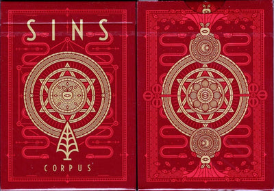 PlayingCardDecks.com-Sins Corpus v2 Playing Cards USPCC