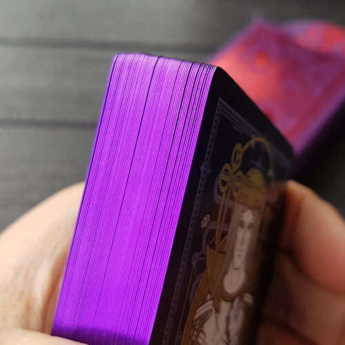 PlayingCardDecks.com-SINS Infernal Anima EX Gilded Playing Cards USPCC