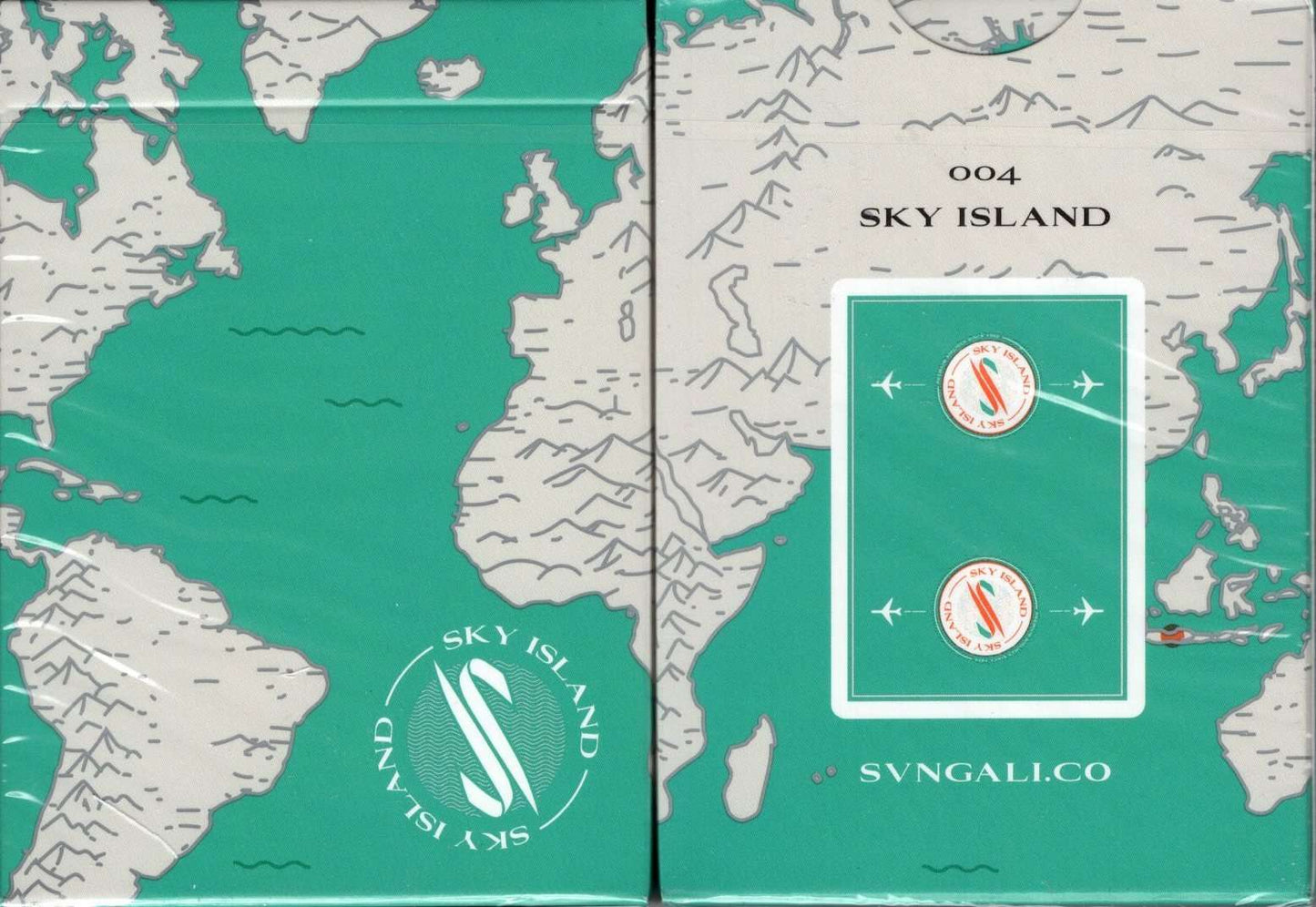 PlayingCardDecks.com-Sky Island Playing Cards USPCC