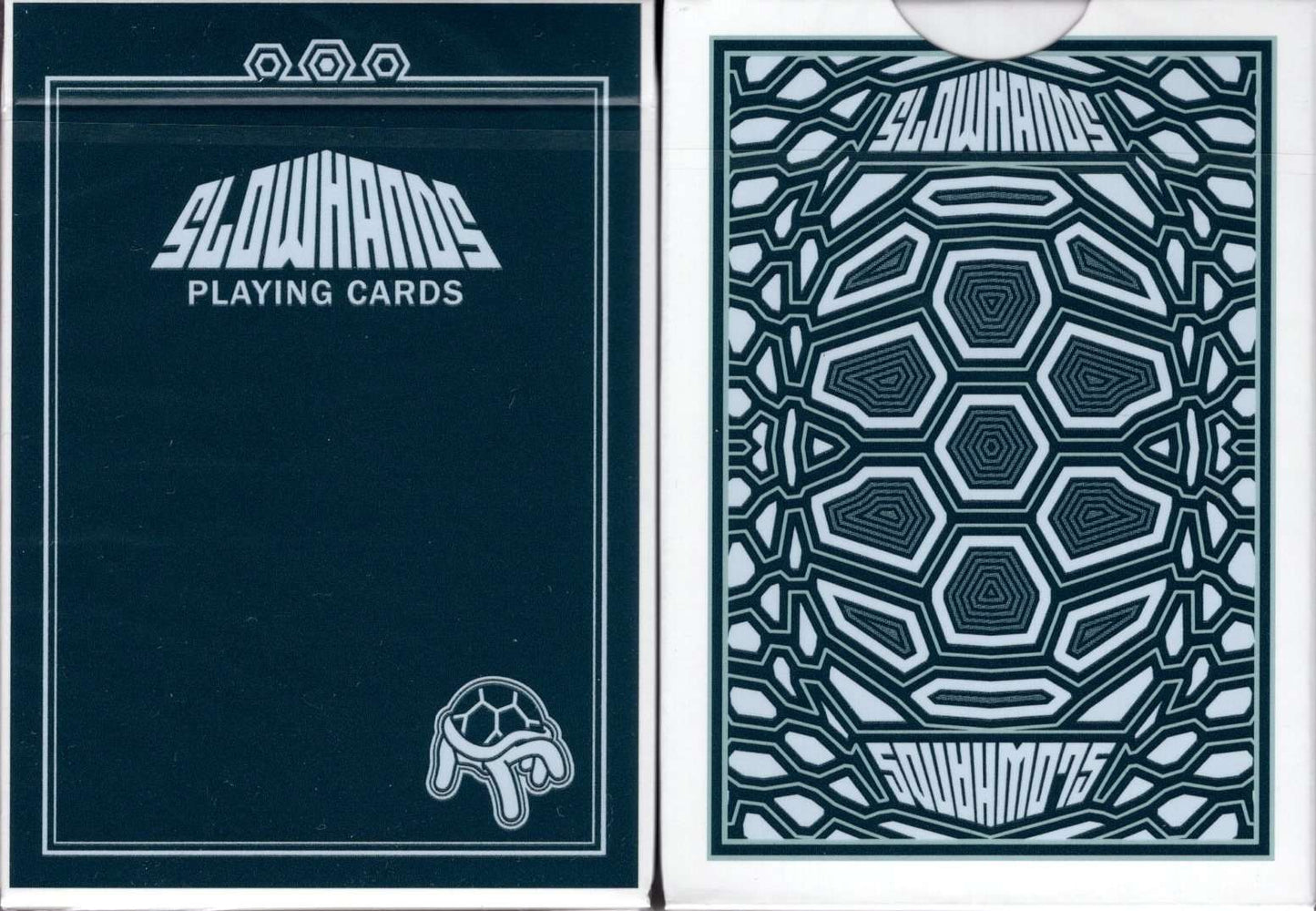 PlayingCardDecks.com-Slowhands v2 Tortoise Back Playing Cards USPCC