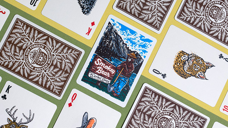 PlayingCardDecks.com-Smokey Bear Limited Playing Cards USPCC