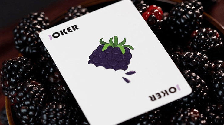 PlayingCardDecks.com-Snackers Blackberry Playing Cards USPCC