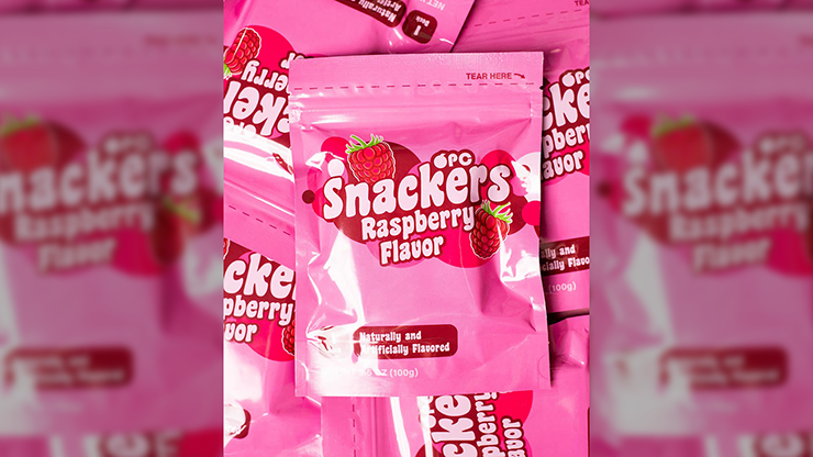 PlayingCardDecks.com-Snackers Raspberry Playing Cards USPCC
