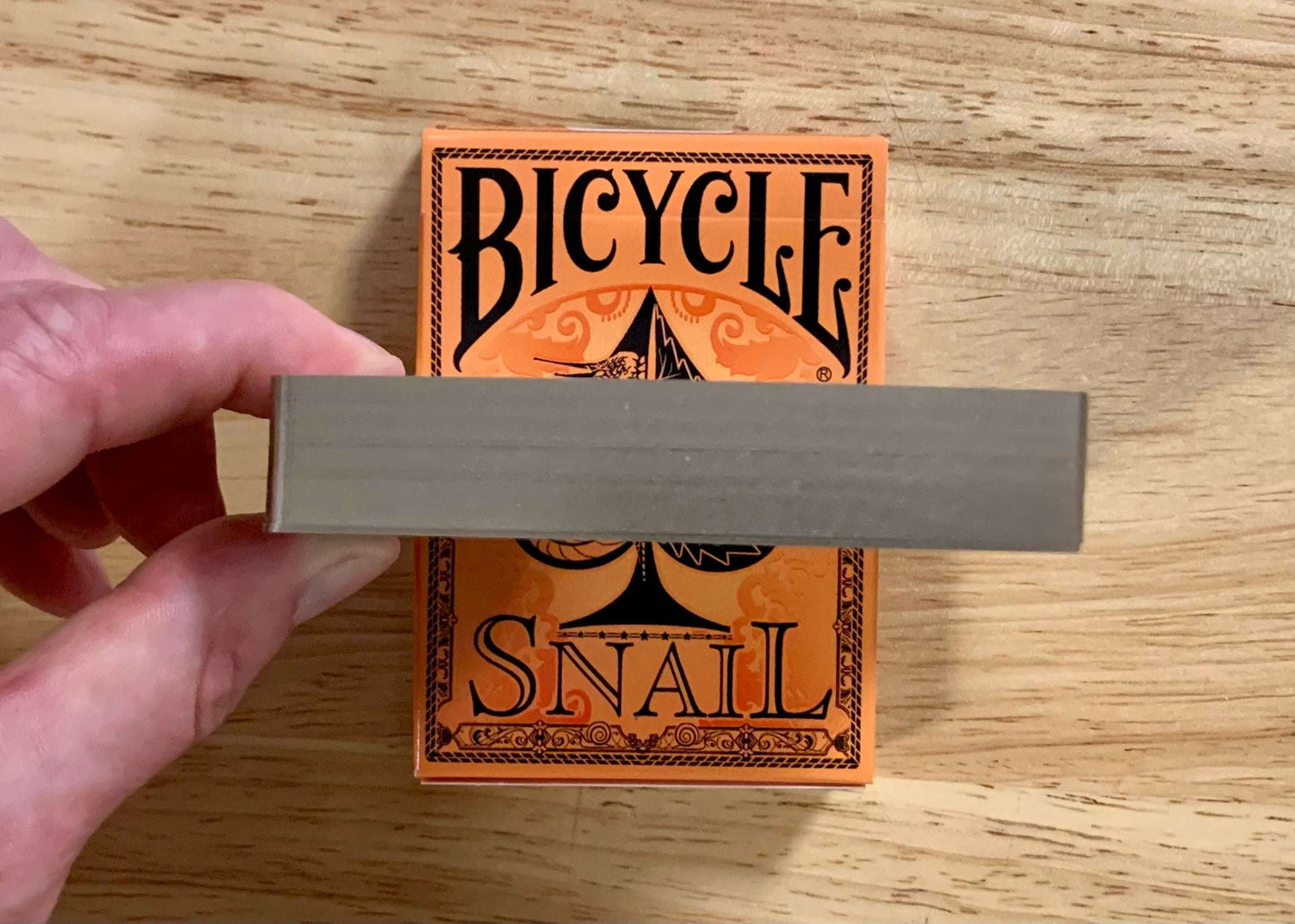 PlayingCardDecks.com-Snail Gilded Bicycle Playing Cards