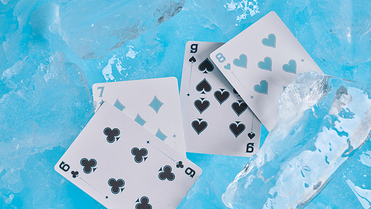 PlayingCardDecks.com-Solokid Classic Cyan Playing Cards MPC