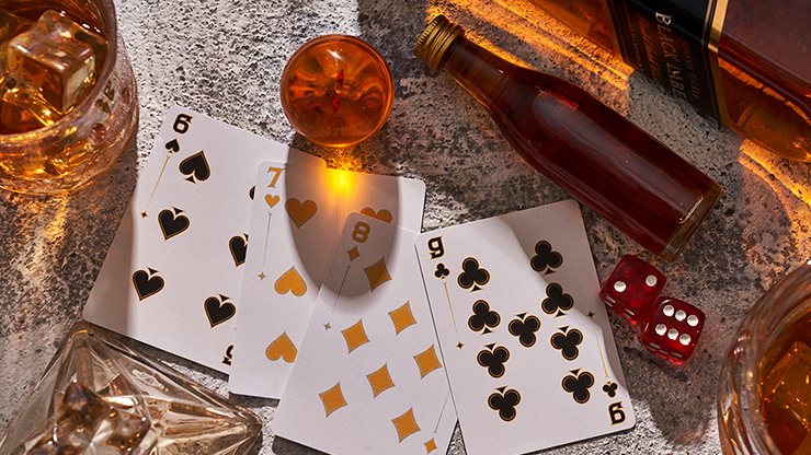 PlayingCardDecks.com-Solokid Classic Gold Playing Cards MPC