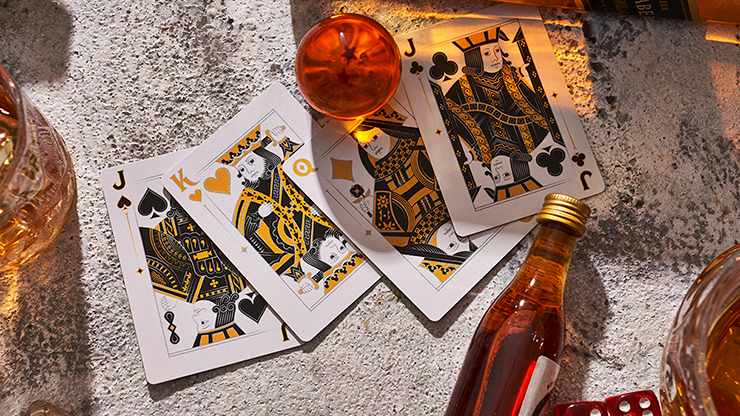 PlayingCardDecks.com-Solokid Classic Gold Playing Cards MPC