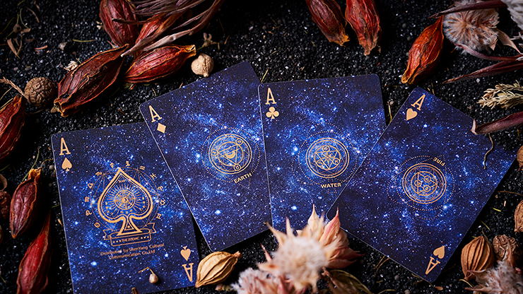 PlayingCardDecks.com-Solokid Constellation Series Aquarius Playing Cards MPC