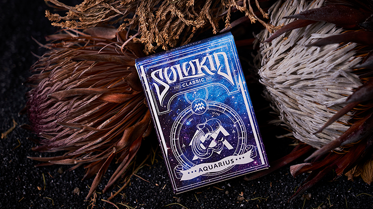 PlayingCardDecks.com-Solokid Constellation Series Aquarius Playing Cards MPC