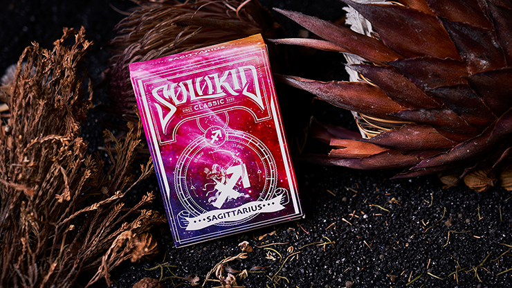 PlayingCardDecks.com-Solokid Constellation Series Sagittarius Playing Cards MPC