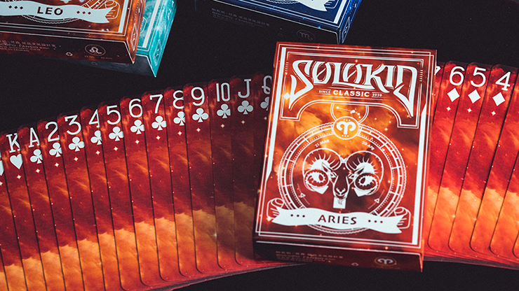 PlayingCardDecks.com-Solokid Constellation Series v2 Aries Playing Cards MPC