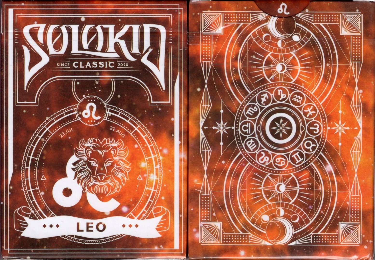 PlayingCardDecks.com-Solokid Constellation Series v2 Leo Playing Cards MPC